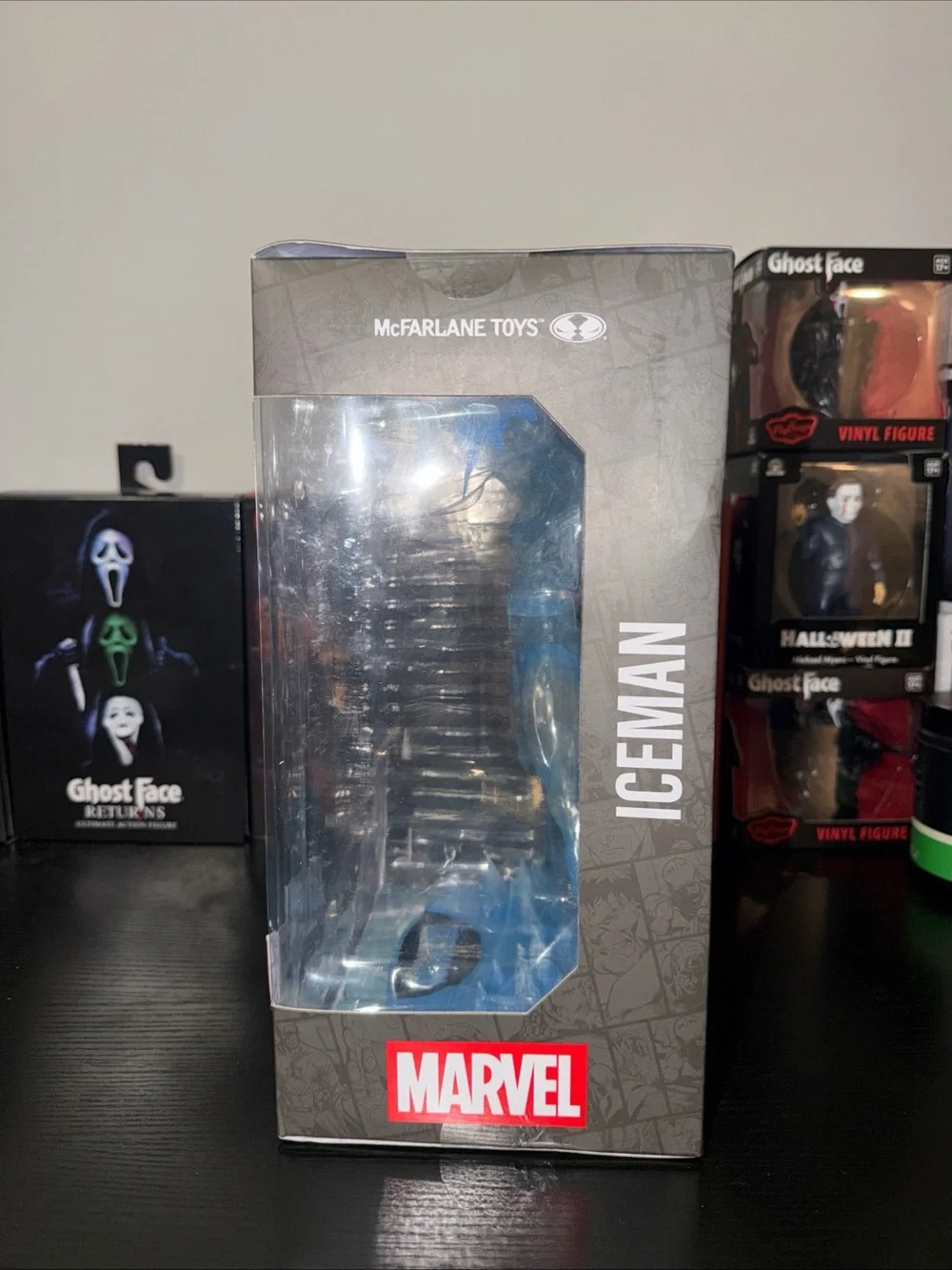 Marvel Iceman Translucent Blue Display Figure